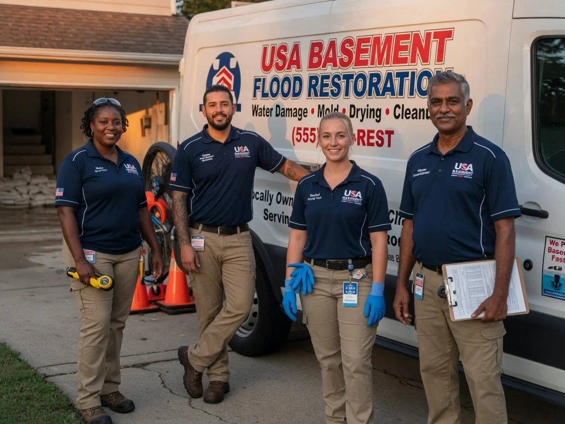 Basement Flood Cleanup company in Blanchard, LA